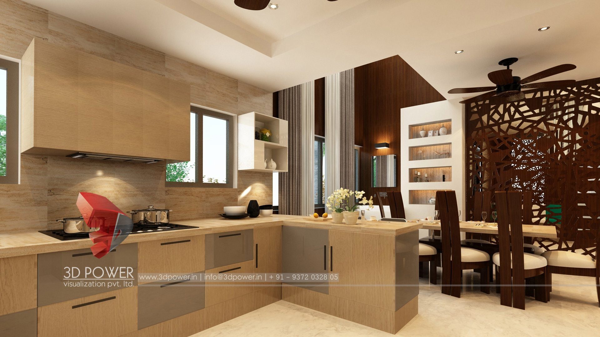 3D rendered Interior Designs for luxurious living | 3D Power